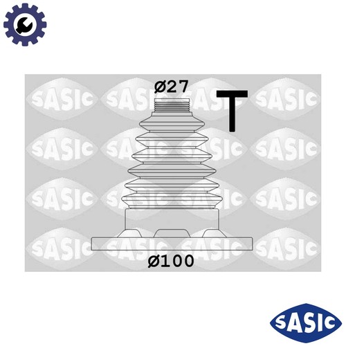 Kit soffietto albero motore - soffietto,