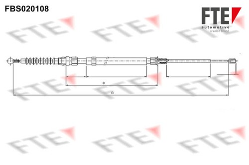Cavo freno - , di